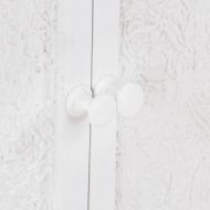 Шкаф, 60x30x76 см, мангово дърво масив