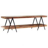 ТВ шкаф, 160x40x50 cм, регенерирано дърво масив