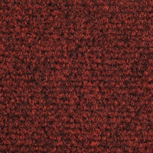 Изтривалки за стълби, самозалепващи се, 10 бр., 65x21x4 см, бордо червени, полукръгли, големи