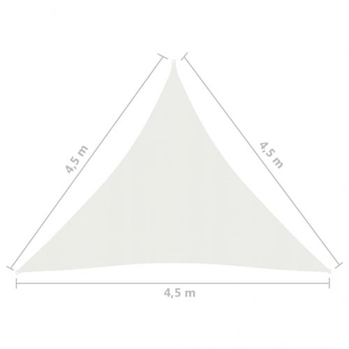Платно-сенник, 160 г/м², бяло, 4,5x4,5x4,5 м, HDPE