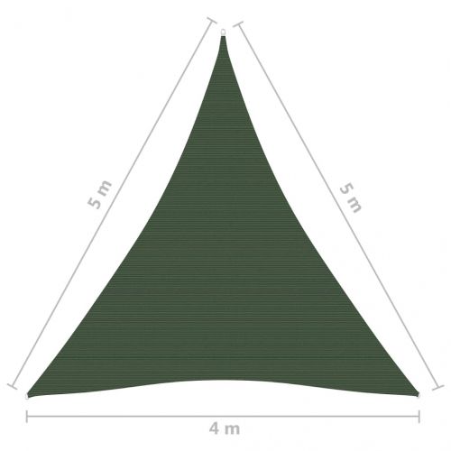 Платно-сенник, 160 г/м², тъмнозелено, 4x5x5 м, HDPE