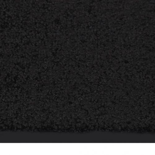 Изтривалка, черна, 80х120 см