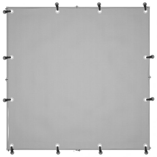 Клетка за кучета, сребриста, 110x110x110 см, стомана