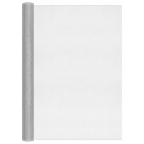 Мрежа против насекоми, алуминий, 80x500 см, сребриста