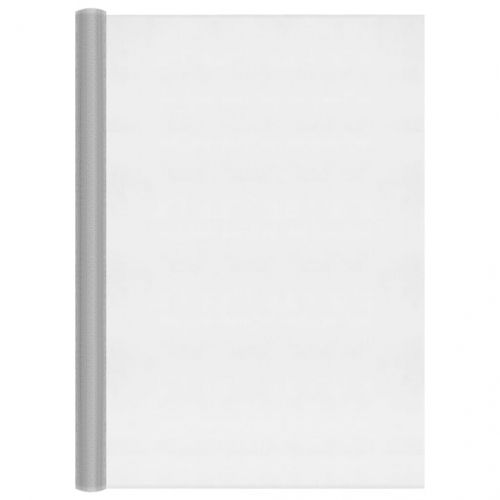 Мрежа против насекоми, алуминий, 112x1000 см, сребриста