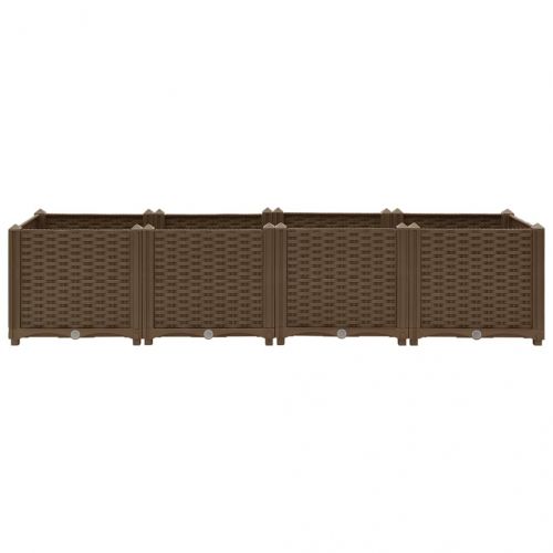 Повдигната леха 160x40x38 см, полипропилен