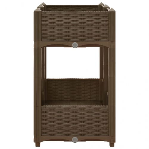 Повдигната леха, 80x40x71 см, полипропилен