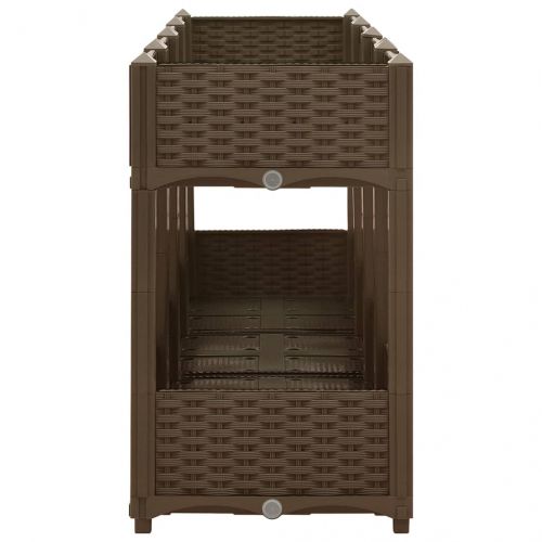 Повдигната леха, 160x40x71 см, полипропилен