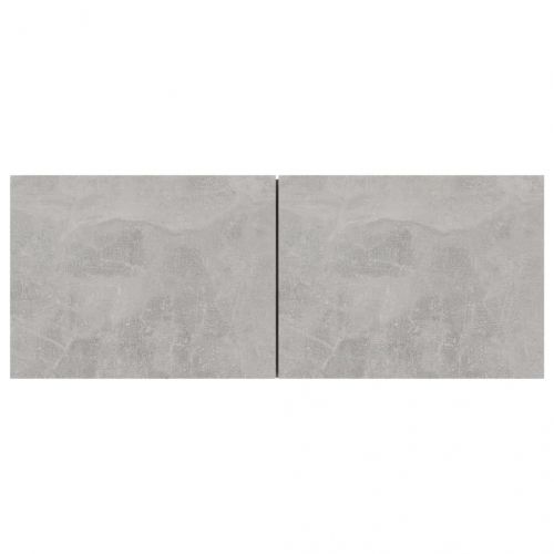ТВ шкафове, 4 бр, бетонно сиви, 80x30x30 см, инженерно дърво