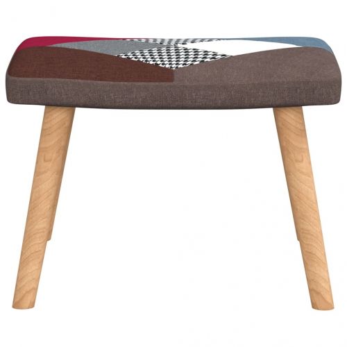 Люлеещ стол с табуретка, пачуърк, плат