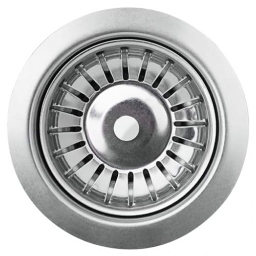 Гранитна кухненска мивка с едно корито, кръгла, черна