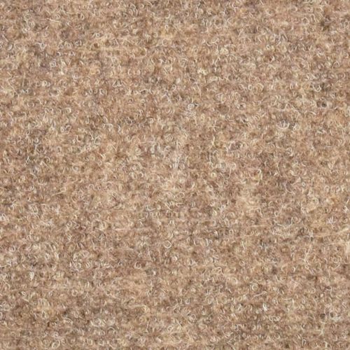 Изтривалки за стълби, самозалепващи се, 15 бр., 56x17x3 см, бежови, полукръгли