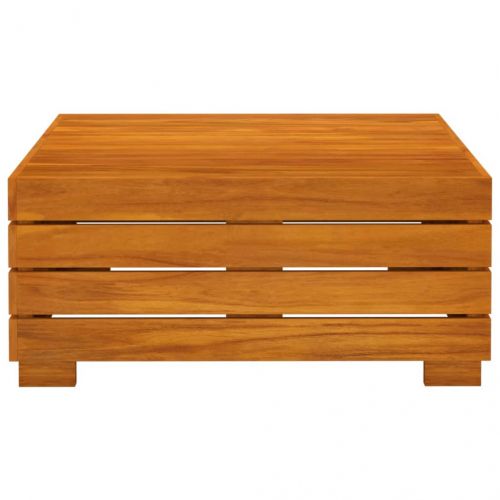 Градински комплект с възглавници, 2 части, акациево дърво масив