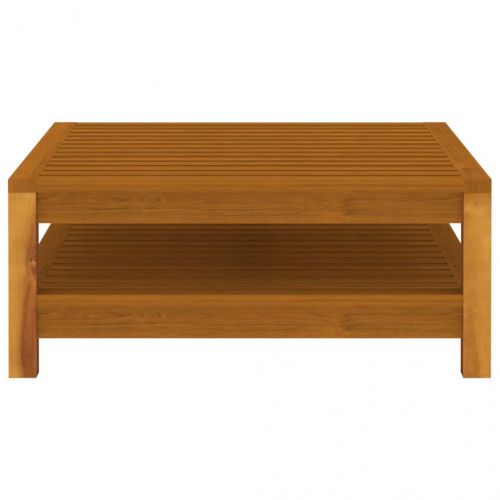 Комплект диван от 2 части с тъмносиви възглавници акация