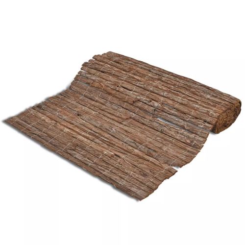 Ограда от дървесна кора, 400x100 см