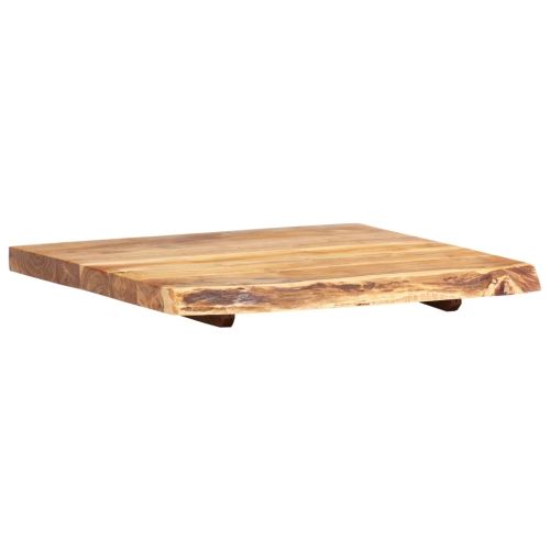 Плот за баня, акация масив, 58x52x3,8 см