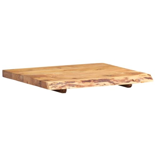 Плот за баня, акация масив, 58x52x3,8 см