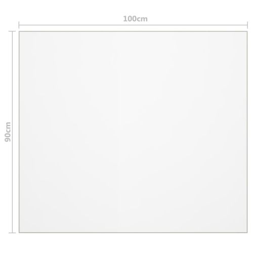 Протектор за маса, матов, 100x90 см, 1,6 мм, PVC