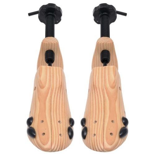 Калъпи за обувки, 2 чифта, размер 36-40, борово дърво масив