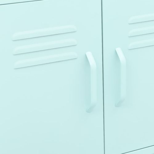 Шкаф за съхранение, мента, 60x35x56 см, стомана