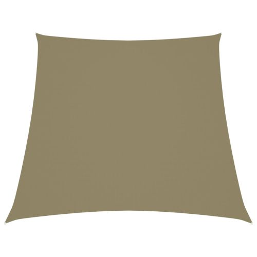 Платно-сенник, Оксфорд текстил, трапец, 2/4x3 м, бежово