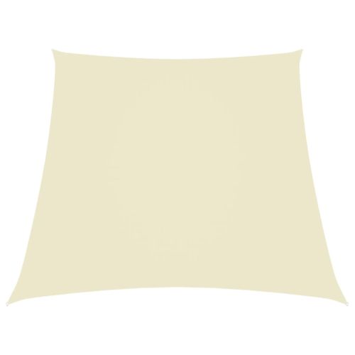 Платно-сенник, Оксфорд текстил, трапец, 2/4x3 м, кремаво