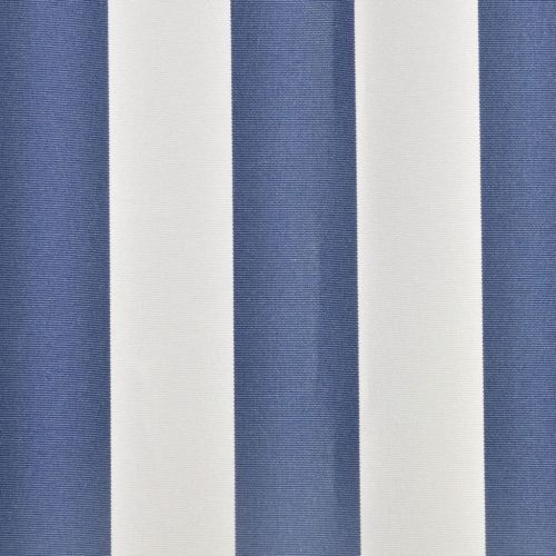 Платно за тента, синьо и бяло, 450x300 см