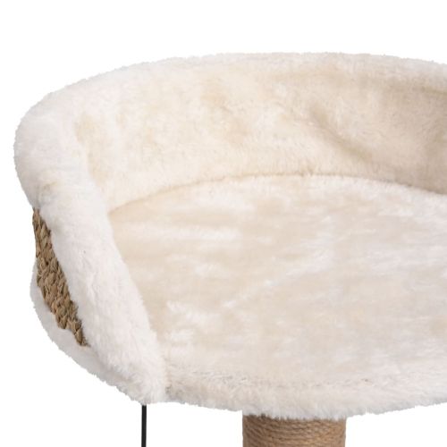 Котешко дърво със стълб за драскане, 49 см, морска трева