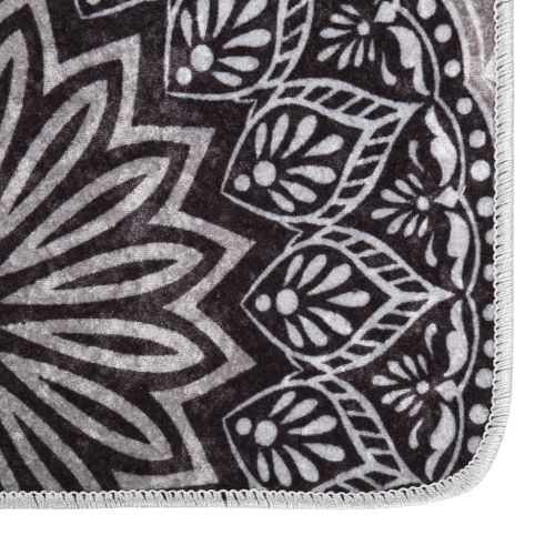 Килим, миещ се, 80x300 см, пъстър, противоплъзгащ