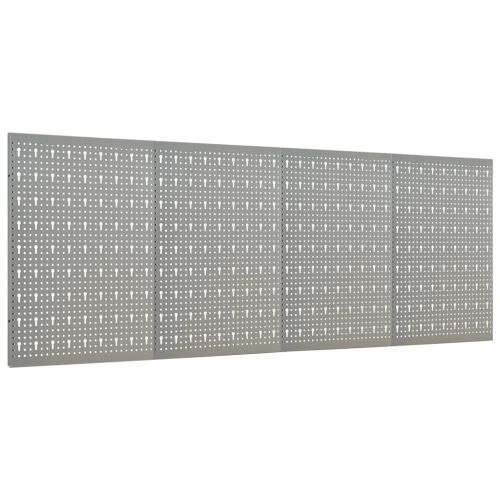 Стенни панели за инструменти, 4 бр, 40x58 см, стомана