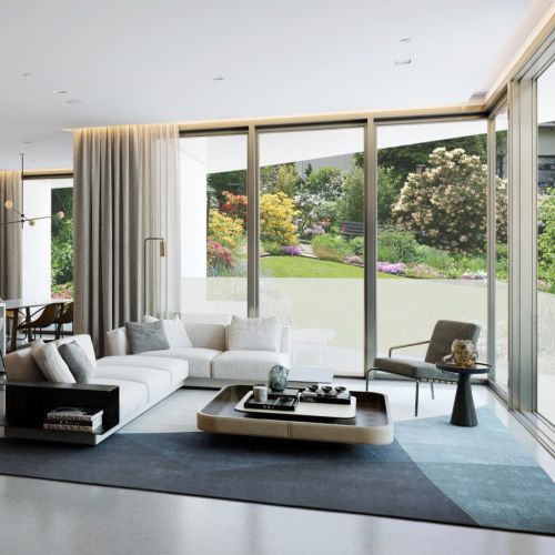 Фолио за прозорци матиран сив 0,9x100 м PVC