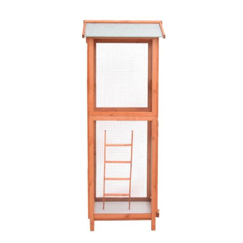 Клетка за птици, 68x62x166, чам масив