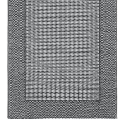 Килим за открито, ARAKIL сив, 160x230 см, PP