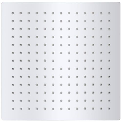 Душ пита, неръждаема стомана, квадратна форма, 25x25 cм