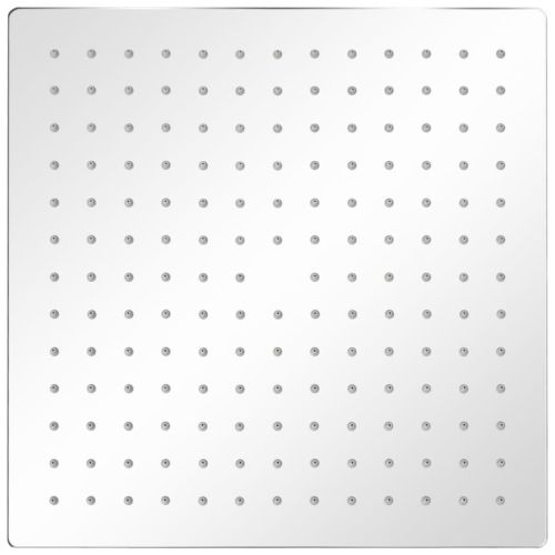 Душ пита от неръждаема стомана, 2 бр, 30x30 cм