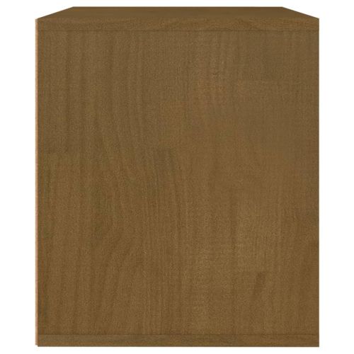 ТВ шкафове, 3 бр, меденокафяви, бор масив