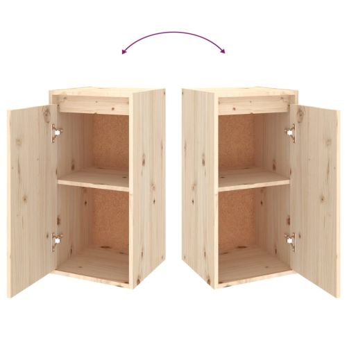 ТВ шкафове, 6 бр, бор масив