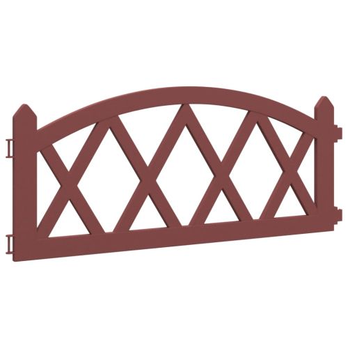 Кантове за тревни площи, 17 бр, червени, 10 м, PP