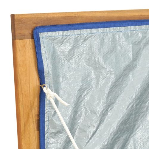 Градинска кутия, 175x50x55 см, тиково дърво масив