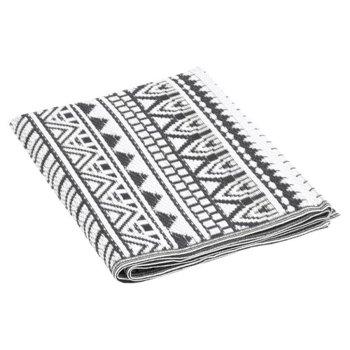 Килим за открито, ARAKIL черен, 120x180 см, PP