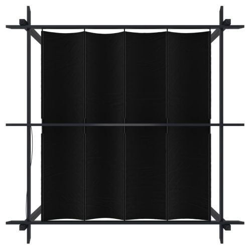 Градинска пергола с прибиращ се покрив, 3x3 м, антрацит