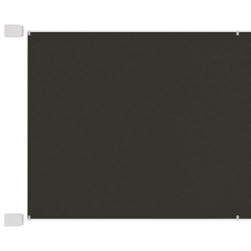 Вертикален сенник, антрацит, 60x1000 см, оксфорд плат