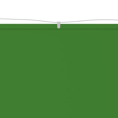 Вертикален сенник, светлозелен, 200x360 см, оксфорд плат