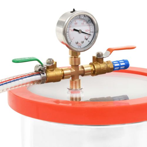 Вакуумна камера, неръждаема стомана, 11,42 л