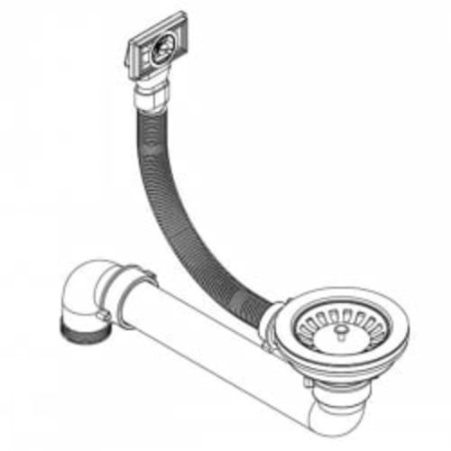 Гранитна кухненска мивка с едно корито, кръгла, бяла