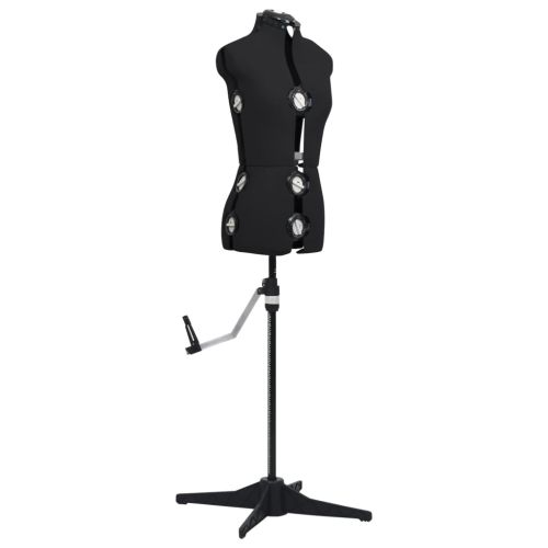 Регулируем манекен, женски, черен, размер S/33-40