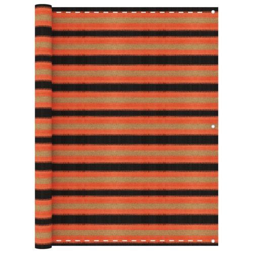 Балконски параван, многоцветен, 120x500 см, HDPE