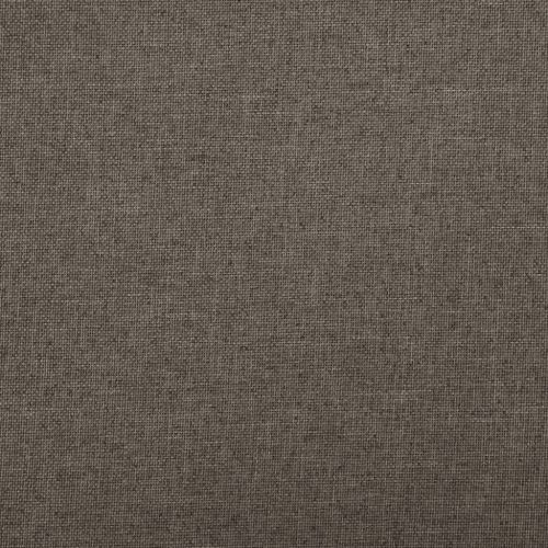 Сгъваеми табуретки за съхранение, 2 бр, кафяви, изкуствен лен