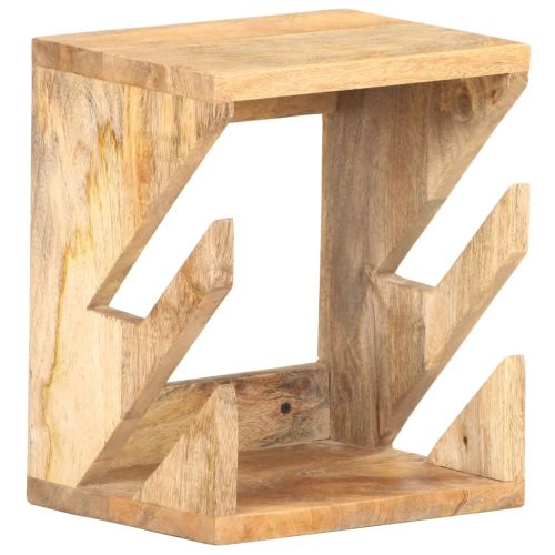 Стенна стойка за скейтборд, 25x20x30 см, манго масив