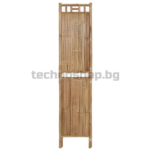 Параван за стая, 3 панела, бамбук, 120x180 cм